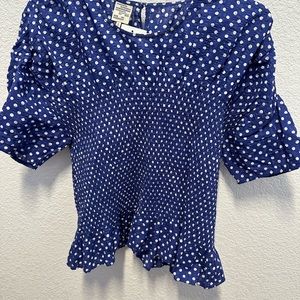 Baum und pferdgarten smocked top